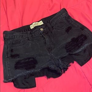 Hollister high waisted short shorts
